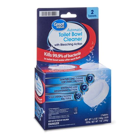 Great Value Toilet Bowl Tablet 2 Count 3 5 Oz