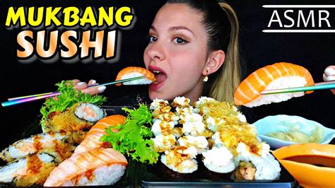 SUSHI MUKBANG Eating Sounds ASMR Ita In Soft Spoken YouTube