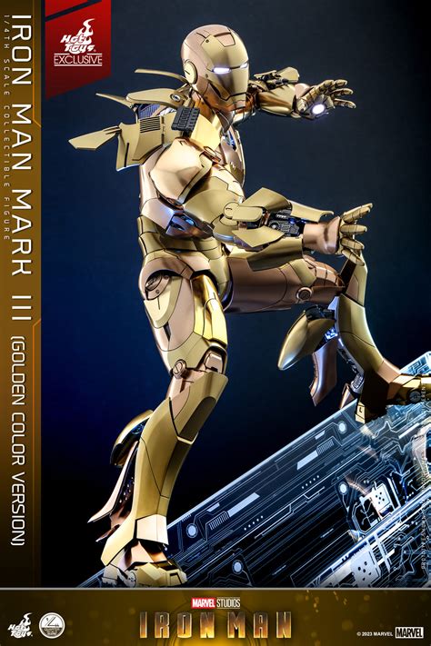 Hot Toys QS Iron Man Mark III Golden Color Hot Toys Complete Checklist