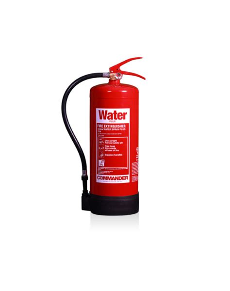 Commander Budget 6l Water Plus Fire Extinguisher • Fireology