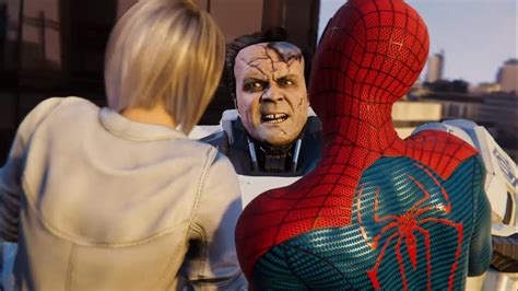 UNIMOS FUERZAS CON SABLE VS HAMMERHEAD MARVEL S SPIDER MAN DLC