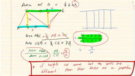 Grade 12 Euclidean Geometry Theorem Lines Parallel To One Side Of A