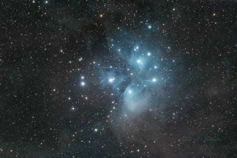 Messier 45 The Pleiades 2022 Chamberlain Observatory