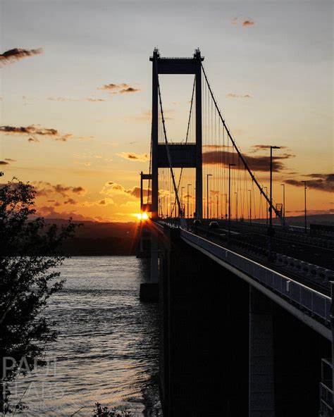 Severn Bridge Sunset - Paul Fears Photography