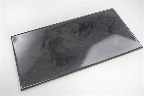 Metallic Epoxy Countertop Kit - SATIN GRAY & DEEP BLACK - EPODEX - USA