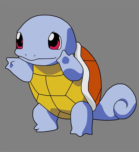 Pokemon - Squirtle by Gatnne on DeviantArt