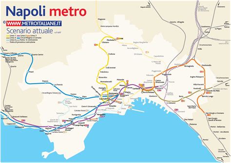 Metra Neapol Mapa Metra W Neapolu Kampania W Ochy