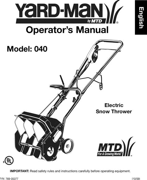 Craftsman User Manual Snow Thrower Manuals And Guides L