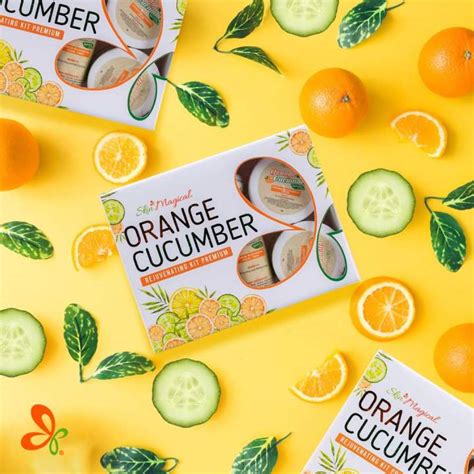 Skin Magical Rejuvenating Set Orange Cucumber With FREEBIE Lazada PH