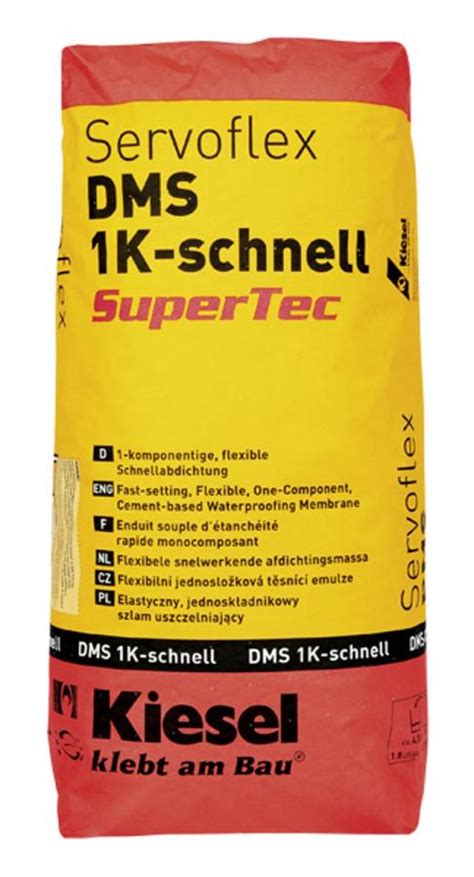 Kiesel Servoflex Dms K Schnell Supertec Schnellabdichtung Kg Sack