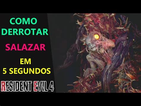 Resident Evil Remake Como Derrotar O Salazar F Cil E R Pido Youtube