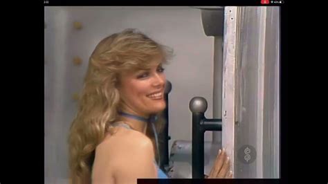 Dian Parkinson In Her Nipply Blue Sundress Lots Of Cleavage From 1982 3 Youtube