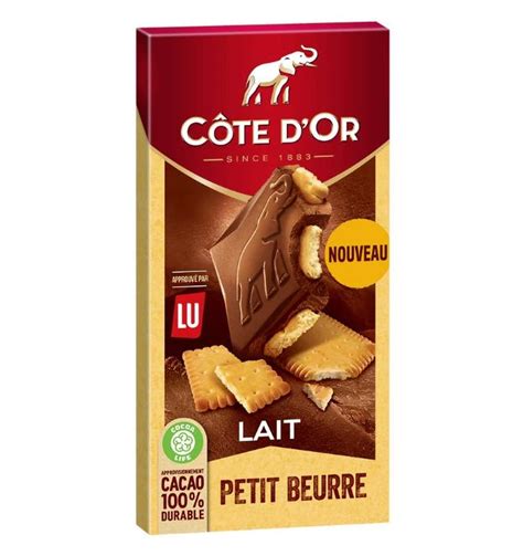 Chocolat au lait avec morceaux de petit beurre Côte d or 170 g La