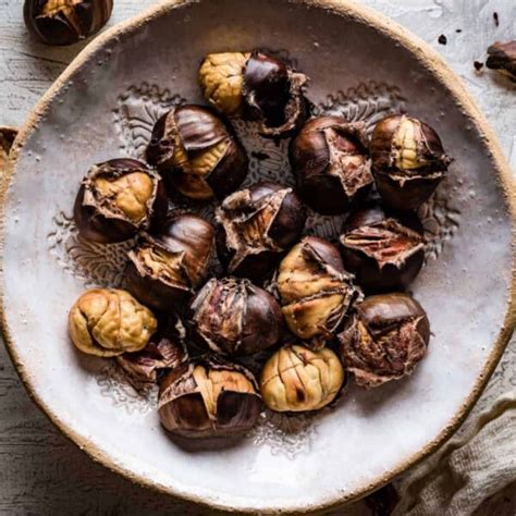 How to Roast Chestnuts in The Oven + Tips on Peeling - Foolproof Living