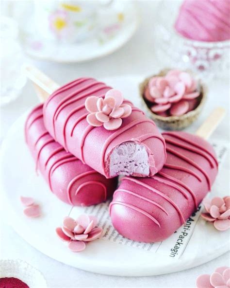 Raspberry White Chocolate Ice Cream Pops Artofit