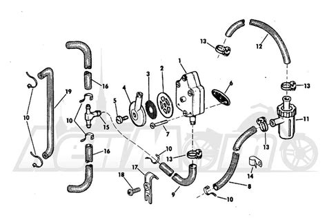 Step By Step Guide Understanding The Evinrude Fuel Pump Diagram