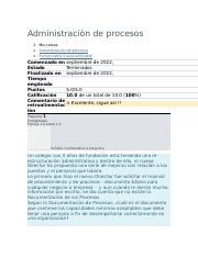 Puntos extra 3 autocalificable Administración de procesos docx