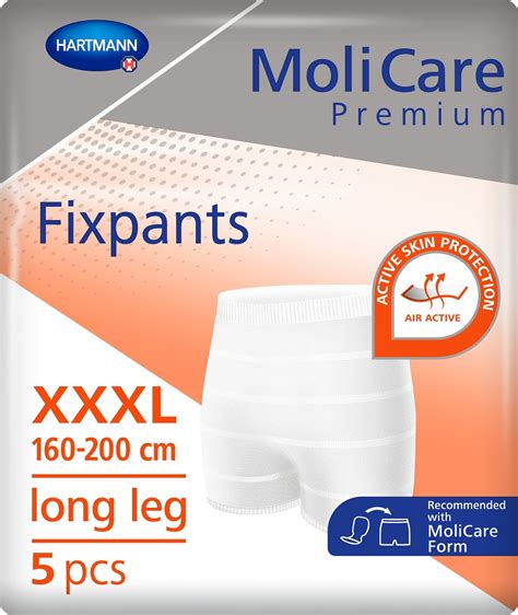 Molicare Premium Fixpants Long Leg Xxx Large Netzhosen Fixierhosen