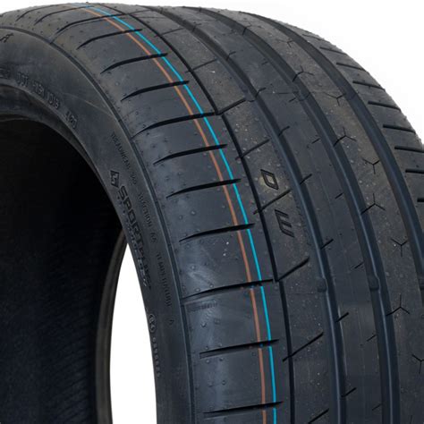 Continental ExtremeContact Sport Black Sidewall Tire 315 35ZR20 110Y