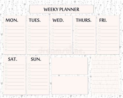 Girly Free Printable Social Media Calendar