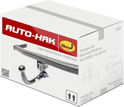 Hak Holowniczy Auto Hak Hak Holowniczy G V Do Renault Koleos