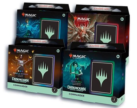 Duskmourn House Of Horror Commander Decks Set Of Magic The