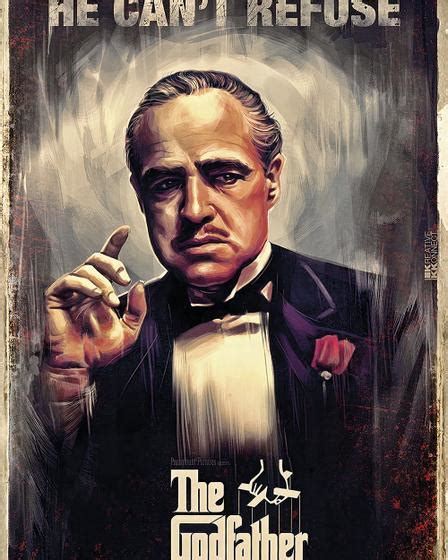 Quadro de O Poderoso Chefão The Godfather QuadriLouco Quadro