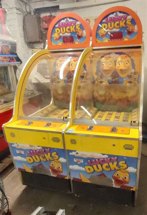 Lucky Ducks Coin Pusher Arcade Machine Arcade Breakers