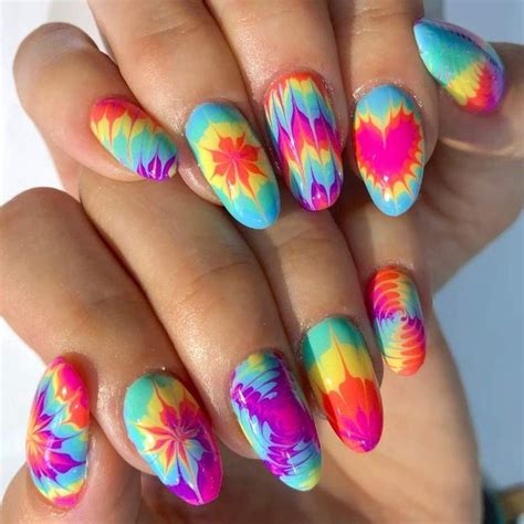 Tie Dye N Gel Ideen Und Inspirationen F R Den Nageltrend Tie