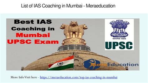 Ppt Top Ias Coaching In Mumbai To Crack The Civil Service Exam 2021