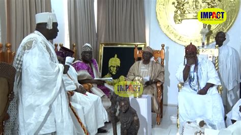 AFENIFERE VISITS OONI OF IFE SOLICITS SUPPORT FOR YORUBA LAND YouTube