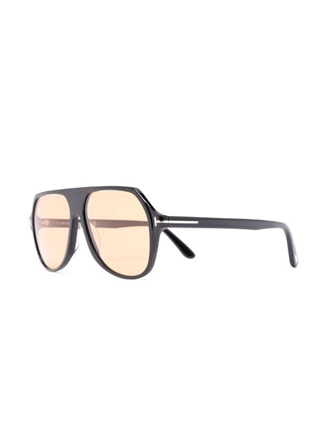 Tom Ford Eyewear Pilot Frame Sunglasses Farfetch