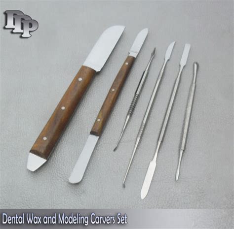 Dental Wax And Modeling Carvers Plaster Alginate Mixing Spatula