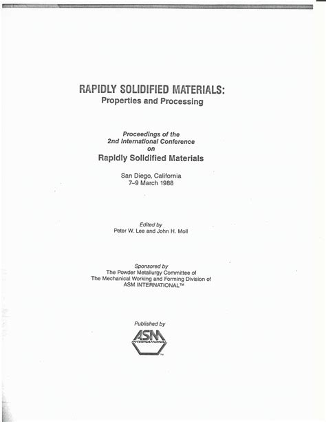 Pdf Corrosion Behaviour Of Rapidly Solidified Aluminium Rare Earth Alloys