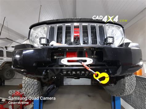 Jeep Liberty Kk 28 Winch Plate With Skid Plate Cad 4×4 Store