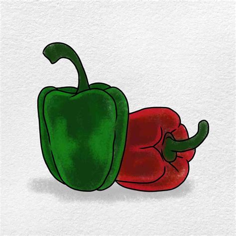 peppers drawing 6