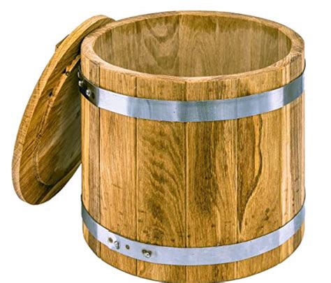 Pickle Barrel Oak Cask Litres Wooden Vat For Pickles With A Lid