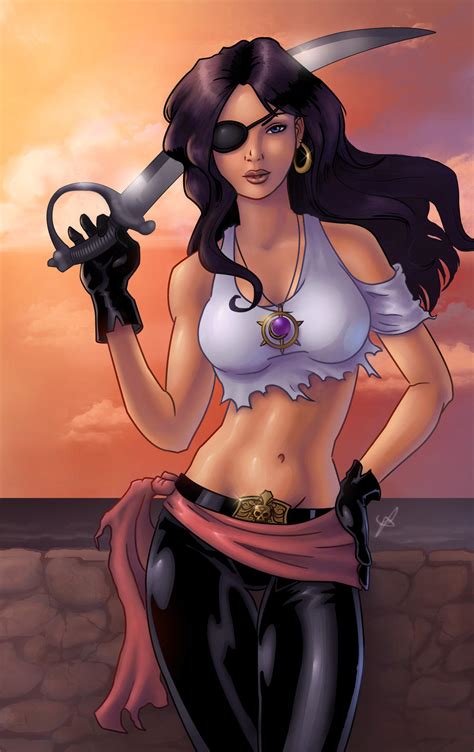 Sexy Female Pirate By Feralikan On Deviantart