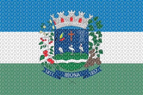 Brasão e Bandeira da Cidade de Ibiúna SP mbi br