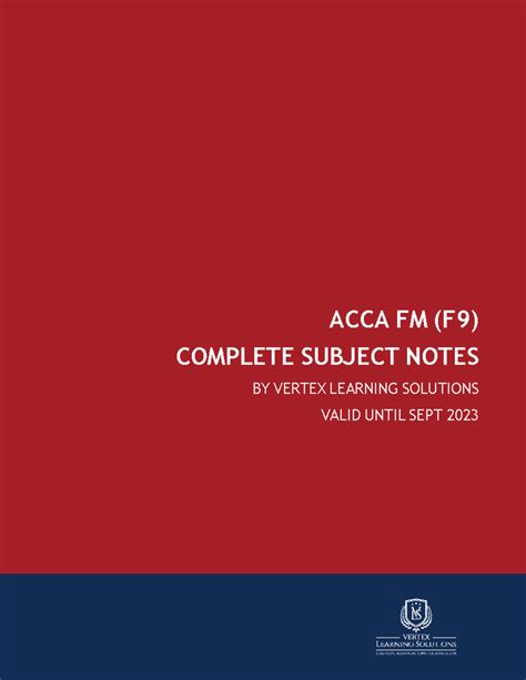 Acca F9 Financial Management Study Text 2