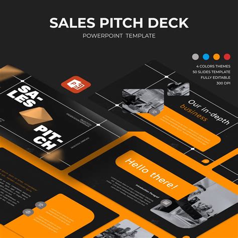 Sales Pitch Powerpoint Template