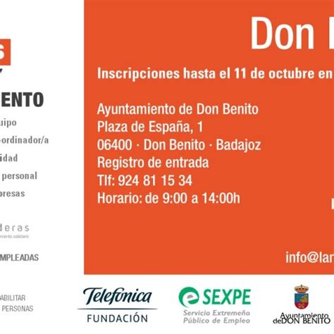 Últimos días para apuntarse a la nueva Lanzadera de Empleo de Don Benito