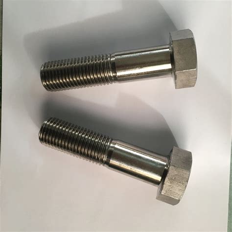 Fasteners Hastelloy C276 Uns N10276 Bolt Nut Hastelloy Hex Bolt And