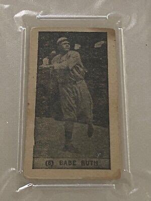 Harringtons Ice Cream Babe Ruth PSA Good INVESTMENT CARD