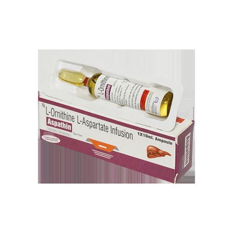 Aspathin L Ornithine L Aspartate Infusion Injection X Ml Ampoule