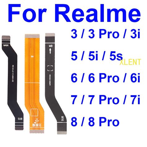 Mainboard Flex Cable For Oppo Realme 3 5 6 7 8 Pro 8S 5G 3i 5i 5S 6i 7i