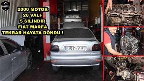 FİAT MAREA 5 SİLİNDİR MOTOR REKTİFİYE 2 0 Motor Araba Krank ve Yatak