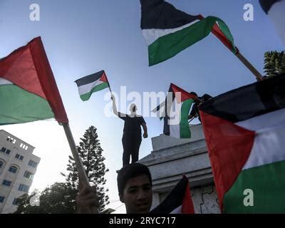 Settembre Gaza City Striscia Di Gaza Palestina Palestinese