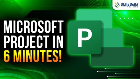 Microsoft Project Tutorial For Beginners In 6 MINUTES YouTube