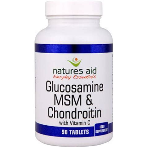 Natures Aid Glucosamine Msm And Chondroitin 90 Pcs • Price